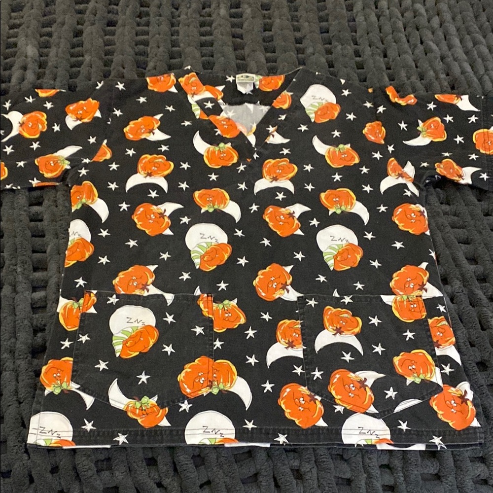 Uniform Advantage Halloween Themed Top
